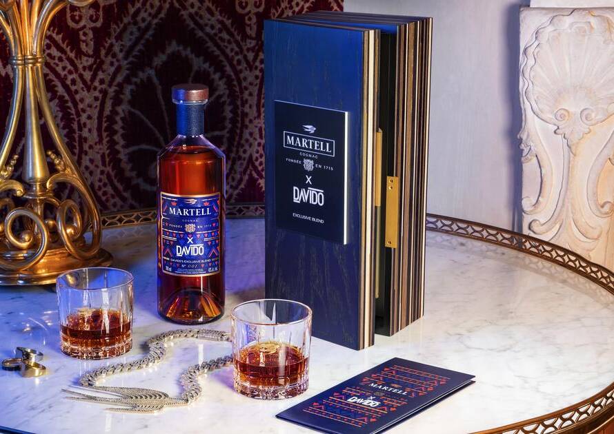Martell Cognac announces extension of Davido partnership with an Exclusive Blend bottle release
